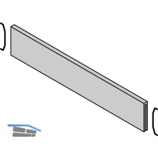 BLUM AMBIA-LINE Querteiler zu Schubkastenrahmen breit, B200mm, Nebraska Eiche