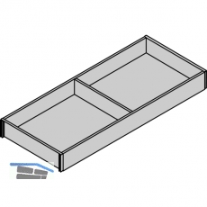 BLUM AMBIA-LINE Schubkastenrahmen breit, NL550mm, B200mm, Nebraska Eiche