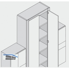 BLUM MODUL BLUMOTION Stollenscharnier 95, mit Feder, Schrauben