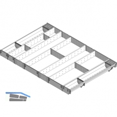 BLUM ORGA-LINE Komplettset fr Universal KB 1000 mm, Nennlnge 550 mm