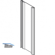BLUM SERVO-DRIVE Trgerprofil abgelngt, mit montiertem Kabel,Lnge 650, Alu