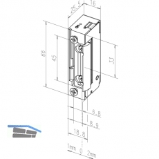 Trffner 128E340 mit verstrkter Fallenfeder mit Arretierung