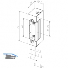 Austauschstck mit Entriegelung Type 1410E