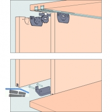 EKU CLIPO 15 H MS - Beschlgegrt. Kombifront, 1000 x 1400