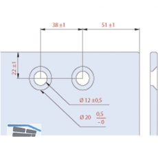 EKU CLIPO 16 GS IS - Beschlgegrt. Innenfront, 1000 x 1400
