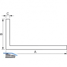 Winkelprofil 20x20x2,5 PVC wei fr Anschlussfuge und Eckverbindung