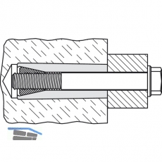 FISCHER M Dbel M10 Nylon grau fr metrische Schrauben