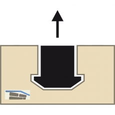 LAMELLO Clamex P Medius 14/10 Mittelwand-Verbinder, Inhalt 80 Paar