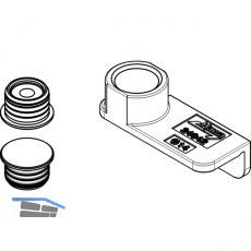 HAWA-Folding Concepta 25 Zentrierteile magnetisch