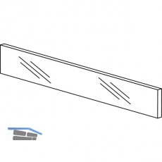 BLUM LEGRABOX Einschubelement-Vorne, H=70, KB=1200, Glas klar