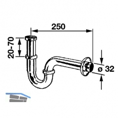 SOLIDO 5/4" x 32 mm Rhrensiphon