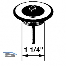 SOLIDO 5/4" Universal-Stopfenventil