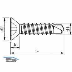 SFS-SR2 Armierungsschraube 4.2x19 PH 2 verzinkt Kopf nach RAL9011 schwarz besch.