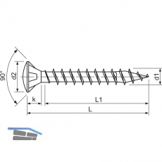 SPAX Linsensenkkopf 3.5x 30 Vollgewinde Torx 15 Edelstahl A2 mit Zulassung