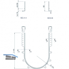 syphon flex - flexibles KSprofil zu Splenlade, wei, Bodenstrke 19mm