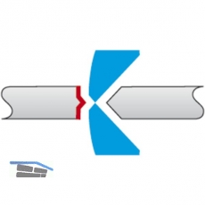 KNIPEX Przisions Elektronik Seitenschneider DIN 9654 sehr kleine Facette 125 mm