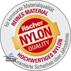 FISCHER SXR 10x160 Rahmendbel Nylon grau ohne Schraube