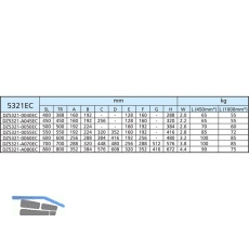 ACCURIDE 5321EC Kugelkfigfhrung - Vollauszug, L 800 mm Stahl chromatiert