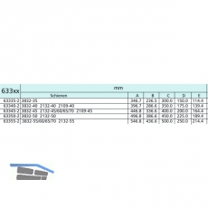 ACCURIDE 633XX Aufsteckwinkel, Lnge 346, 7 mm