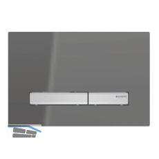 Geberit Bet.Pl. Sigma50 2M Rauchgl versp