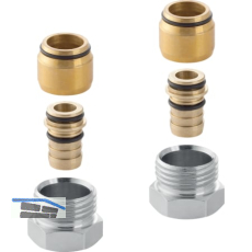 GE FlowFit Anschlussverschraubung AG MS