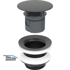 GE WT-Ventil 1 1/4&quote;, L5cm, Ventilabd.