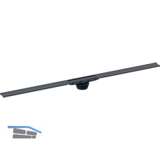 Duschrinne CL30, 30-160cm, Schwarz