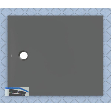 DUF CF30 integr. 120x100cm graphit