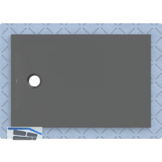 DUF CF30 integr. 120x80cm graphit
