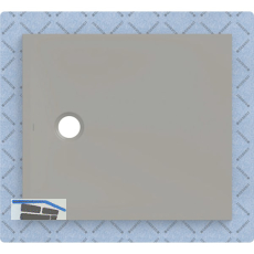 DUF CF30 integr. 90x80cm grau