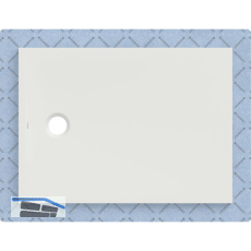 DUF CF30 integr. 110x80cm weiss