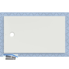 DUF CF30 integr. 150x90cm weiss