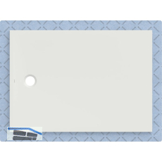 DUF CF30 integr. 140x100cm weiss