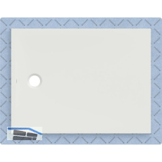 DUF CF30 integr. 120x90cm weiss