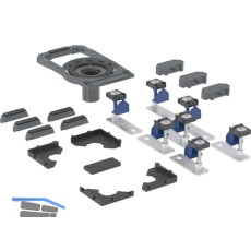 CF30 Rohbauset d50, Crossfloor, 7 Fuesse