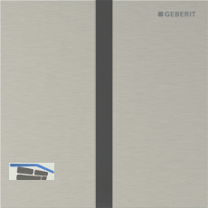 Abdeckpl Typ40 UR-Stg IR eckig Nickel