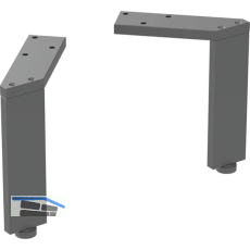 Geberit Fuesse Set H15cm, schwarz