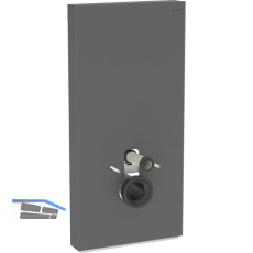 Monolith Plus WC101 Wand-WC Gl schw sat