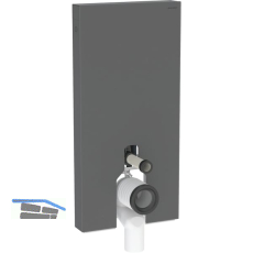 Monolith WC101 Stand-WC Gl schw sat