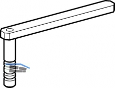 Geberit Absttzung schwenkbar 135/160