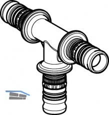 Geberit Mepla T-Stck egal d 20 612310