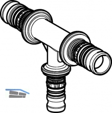 Geberit Mepla T-Stck reduziert