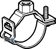 Geberit PE Rohrschelle d 75mm