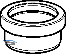 Geberit PE Steckmuffe kurze Ausf. nur f.
