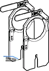 Geberit Aufspannplatten d 90mm 359813