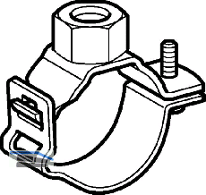 Geberit Schelle fr Fixpunkt d 110x1/2"