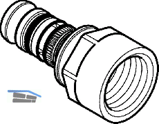 Geberit Mepla bergang d 40mmx1"IG