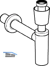 Geberit Direktsiphon fr Waschtisch