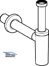 Geberit Direktsiphon fr Waschtisch