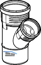 Geberit Abzweig PP-MD 45G d50/32 390230